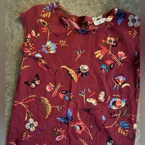 Abercrombie & Fitch Floral Print Top